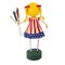 Lori Mitchell 6.25 In Susie Sparkle Patriotic Figurine , Lightweight Summer Decor July 4Th Americana